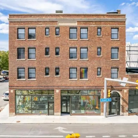 Quiet 1 Bed Studio Heart Of Downtown Des Moines Exterior foto
